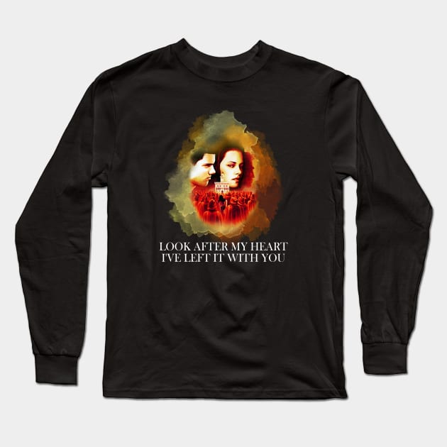 Look After My Heart I ve Left It With You Twilight Movie Long Sleeve T-Shirt by Stephensb Dominikn